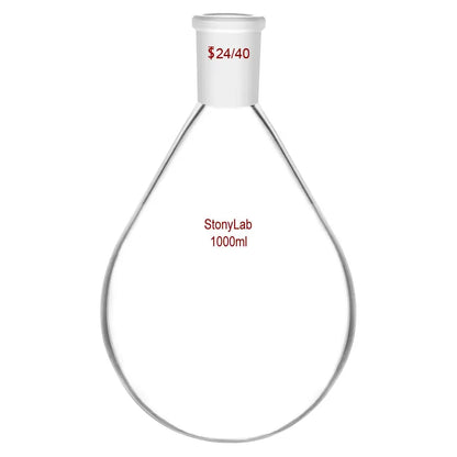 Single Neck Recovery Flask, 10-2000 ml Flasks-Recovery