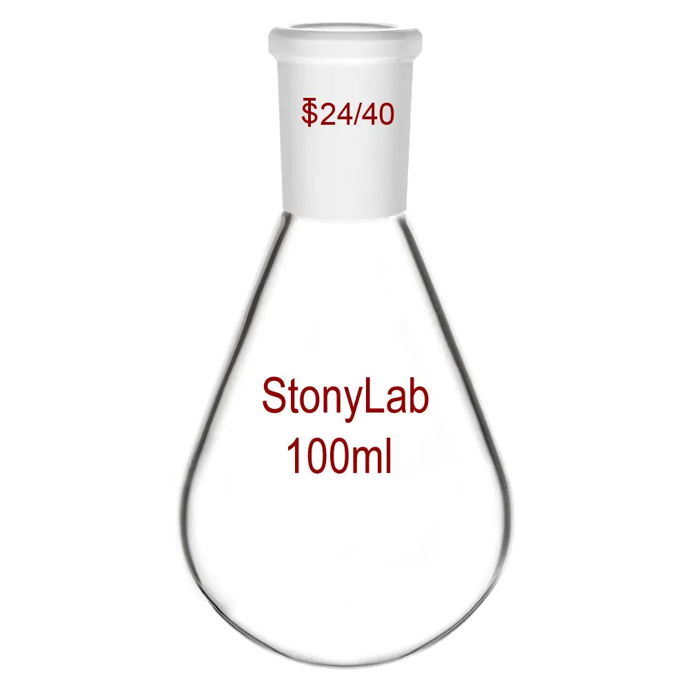 Single Neck Recovery Flask, 10-2000 ml - StonyLab Flasks - Recovery 100-ml