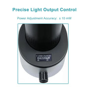 Single-position photoreactor with interchangeable light source, 250–360 nm UV or 365–950 nm Visible-NIR StonyLab