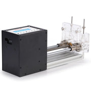 Close-up view showing the precise design and material of StonyLab Single-Channel Syringe Pump for 1-100 ml Syringes