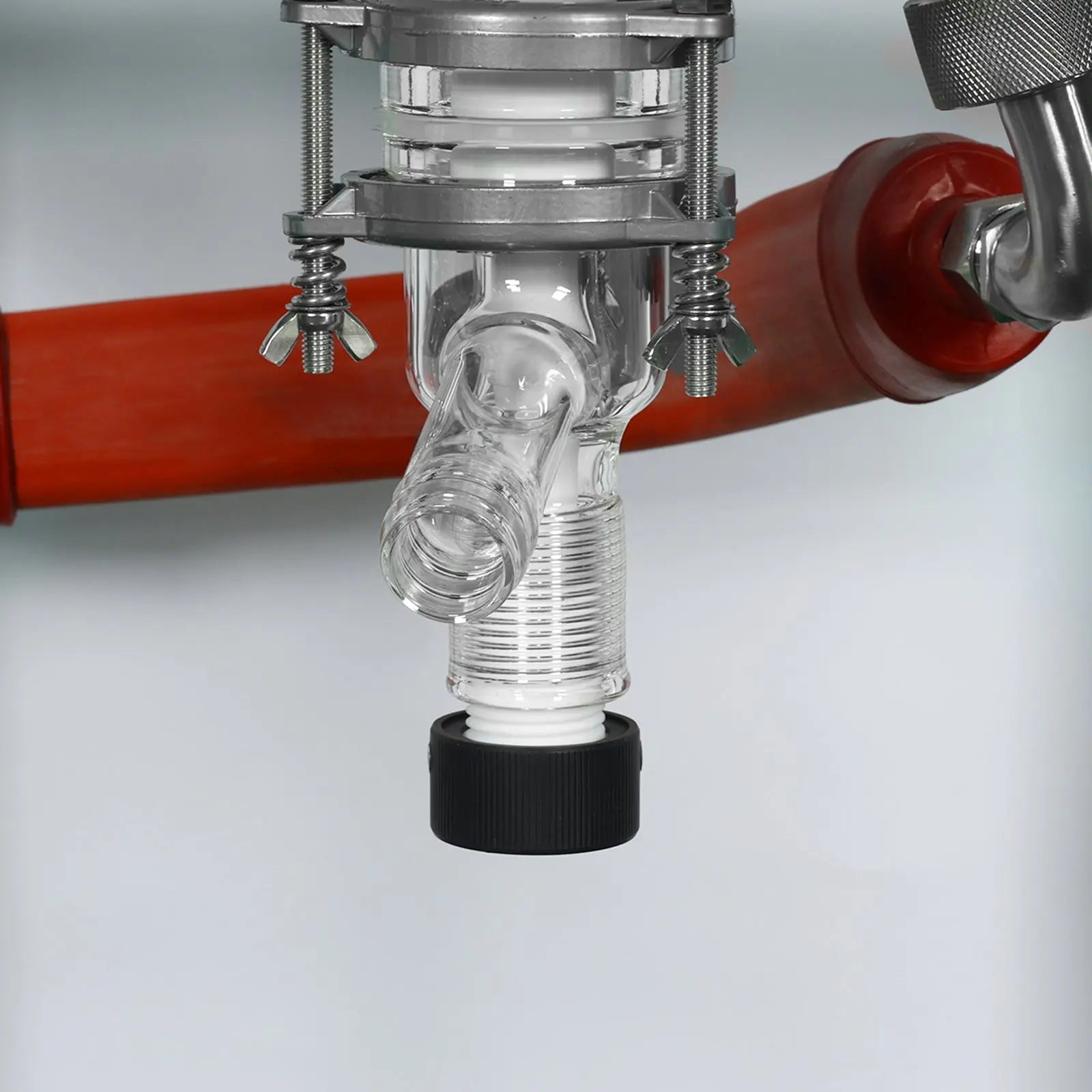 Comprehensive product view and setup components for StonyLab 100L Jacketed Glass Reactor System for Pilot Plant and Process Scale-Up