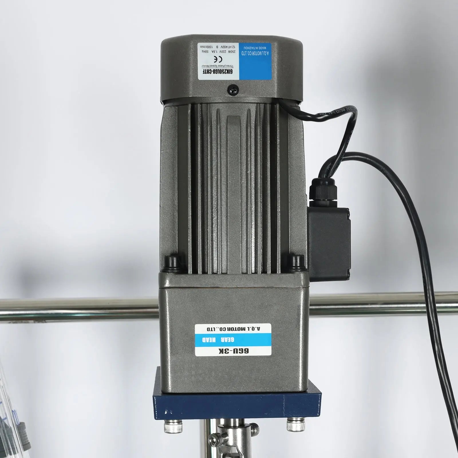 Comprehensive product view and setup components for StonyLab 100L Jacketed Glass Reactor System for Pilot Plant and Process Scale-Up
