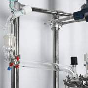 Comprehensive product view and setup components for StonyLab 100L Jacketed Glass Reactor System for Pilot Plant and Process Scale-Up