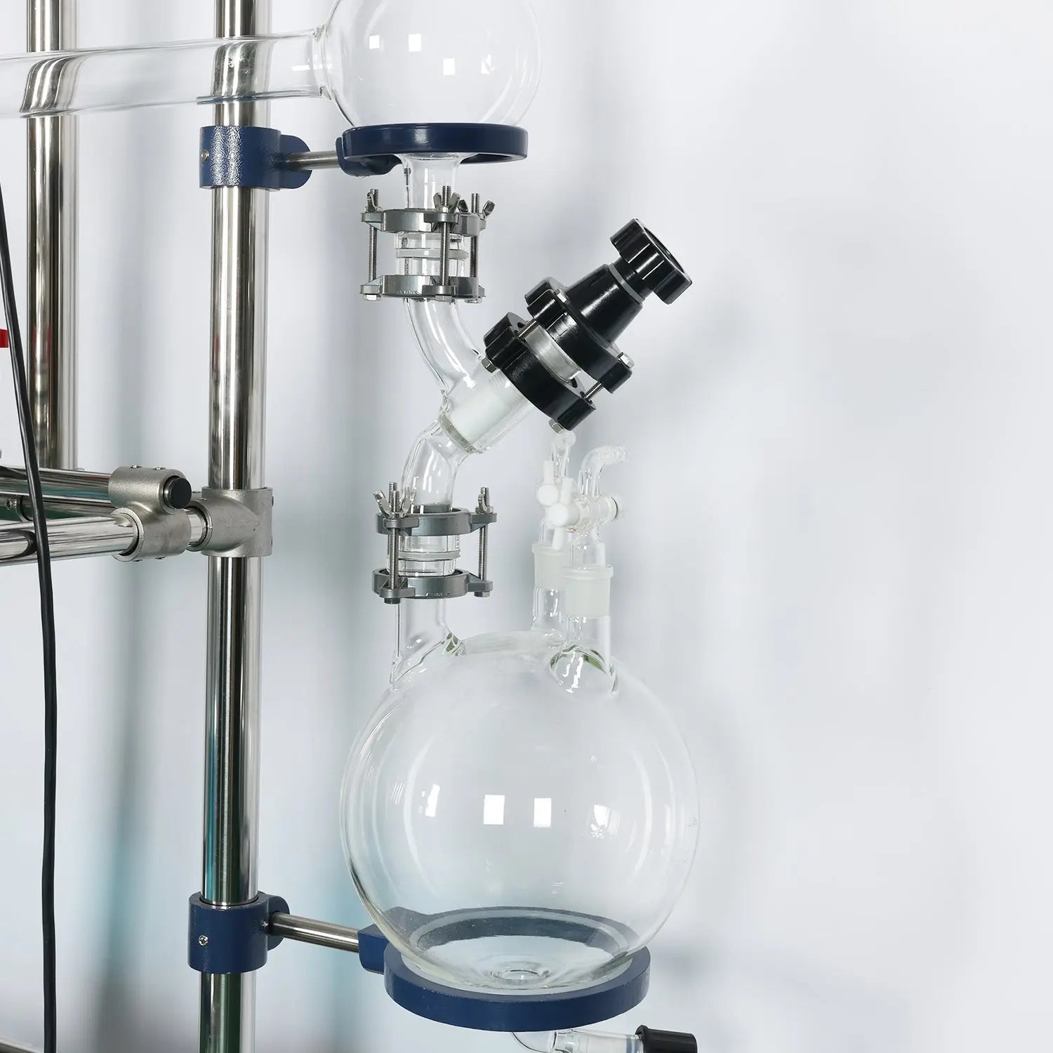 Single or Dual Jacketed Reactor Systems, Glass Reactor 10L Reactors - Glass