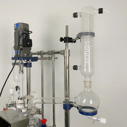 Single or Dual Jacketed Reactor Systems, Glass Reactor 10L - StonyLab Reactors - Glass 