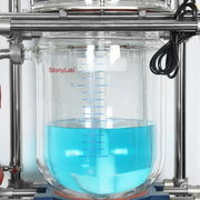 Detailed structural assembly component for StonyLab 20L Jacketed Glass Reactor System for Process Development and Pilot Research