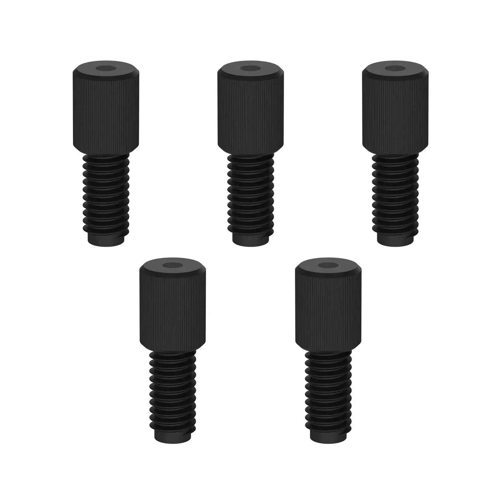 Close-up view showing the precise design and material of StonyLab Small Hole Gas Knob