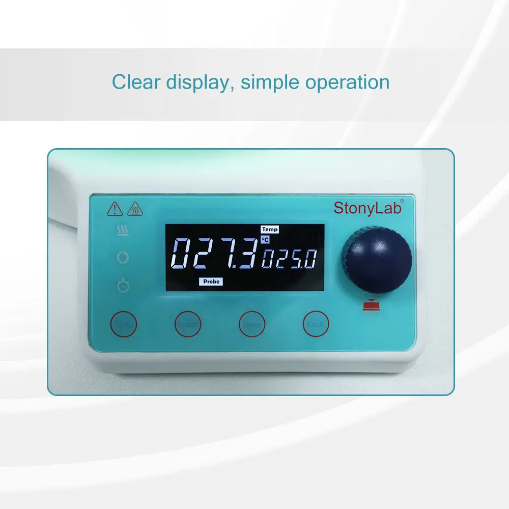 Smart Stir Water Bath – 220°C Heating, 3–5L Capacity, Adjustable 100–1500rpm