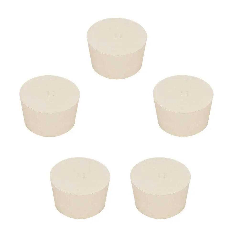 Solid Rubber Stoppers 5-Pack Stoppers 11-5PK