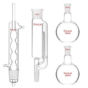 Comprehensive product view and setup components for StonyLab Soxhlet Extractor Set