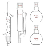 Comprehensive product view and setup components for StonyLab Soxhlet Extractor Set