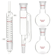 Comprehensive product view and setup components for StonyLab Soxhlet Extractor Set