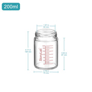 Close-up view showing the precise design and material of StonyLab Spare Jars
