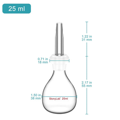 Specific Gravity Bottle, 25 ml Bottles-Specific Gravity Bottles