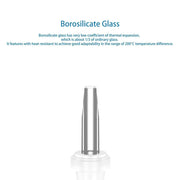Side view and dimensional layout of the durable StonyLab Specific Gravity Bottle