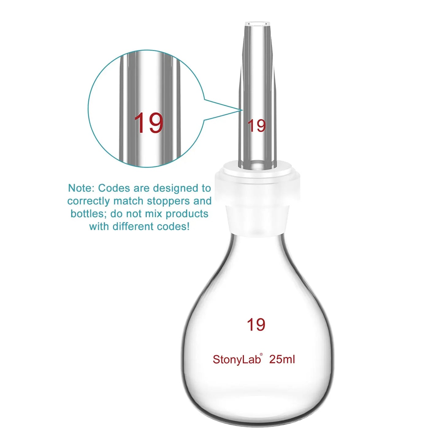 Specific Gravity Bottle, 25 ml Bottles-Specific Gravity Bottles