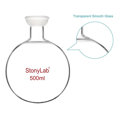 Spherical Joint Round Bottom Receiving Flask Flasks - Round Bottom