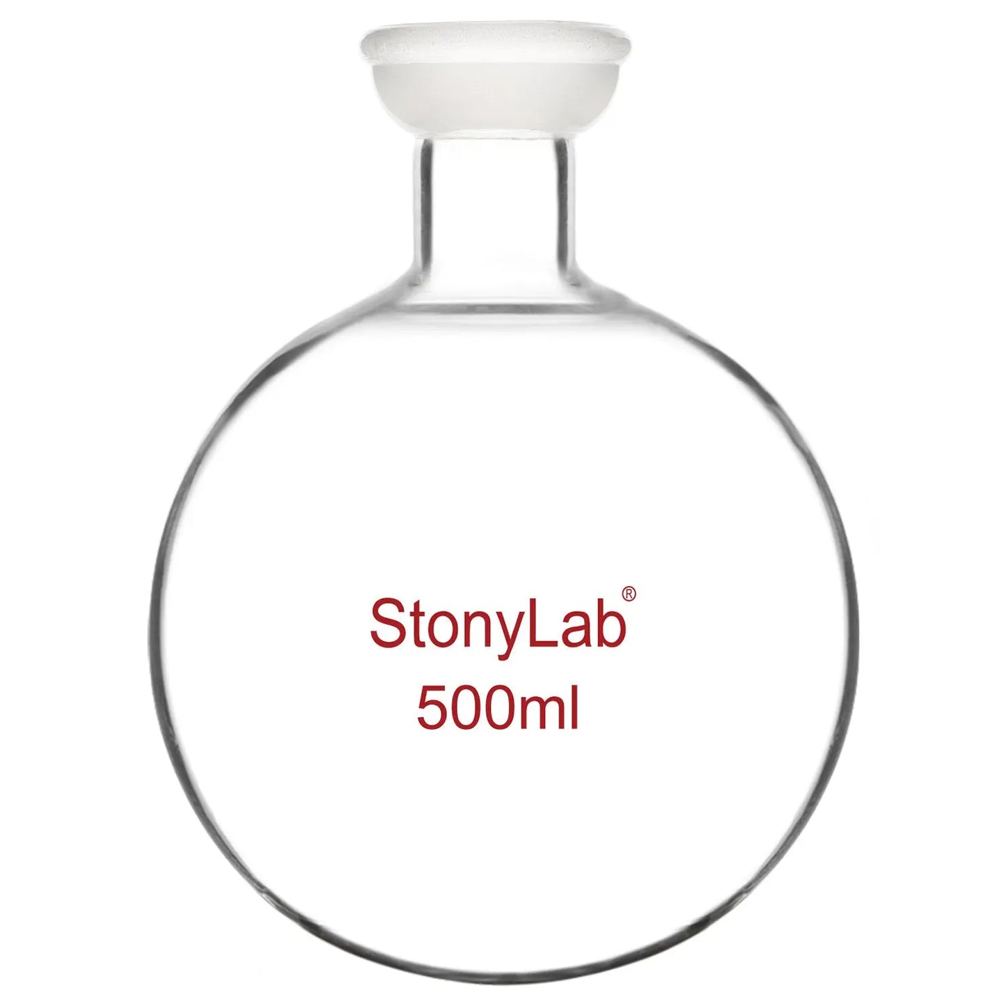 Spherical Joint Round Bottom Receiving Flask Flasks - Round Bottom 500ml