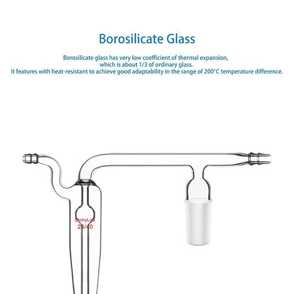 Spherical Oil Bubbler, 24/40 Joint, 10 mm Hose Connection Bottles-Bottle Bubblers