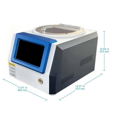 Spin Coater, Max Speed 12,000 RPM, Max Acceleration 30,000 RPM/S, High Precision ±1%, Max 6 inch Substrates, 10 Steps Programmable Spin Coater