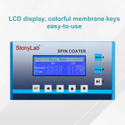 Alternative angle showing underlying build quality of StonyLab Spin Coater