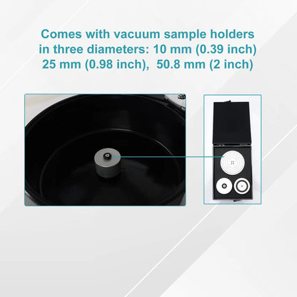 Spin Coater, Max Speed 9999 RPM, Max Acceleration 9999 RPM/S, High Precision ±1%, Max 4-Inch Substrates, 5-Step Programmable Spin Coater