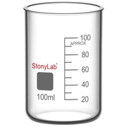 PTFE stirring shaft with foldable paddle, 7-8 mm shaft diameter, 85-400 mm length, 2-pack for laboratory mixing StonyLab