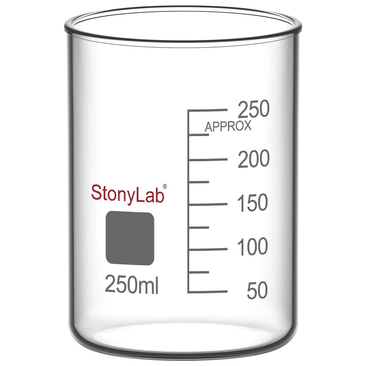 PTFE stirring shaft with foldable paddle, 7-8 mm shaft diameter, 85-400 mm length, 2-pack for laboratory mixing StonyLab