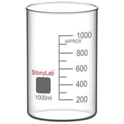 PTFE stirring shaft with foldable paddle, 7-8 mm shaft diameter, 85-400 mm length, 2-pack for laboratory mixing StonyLab