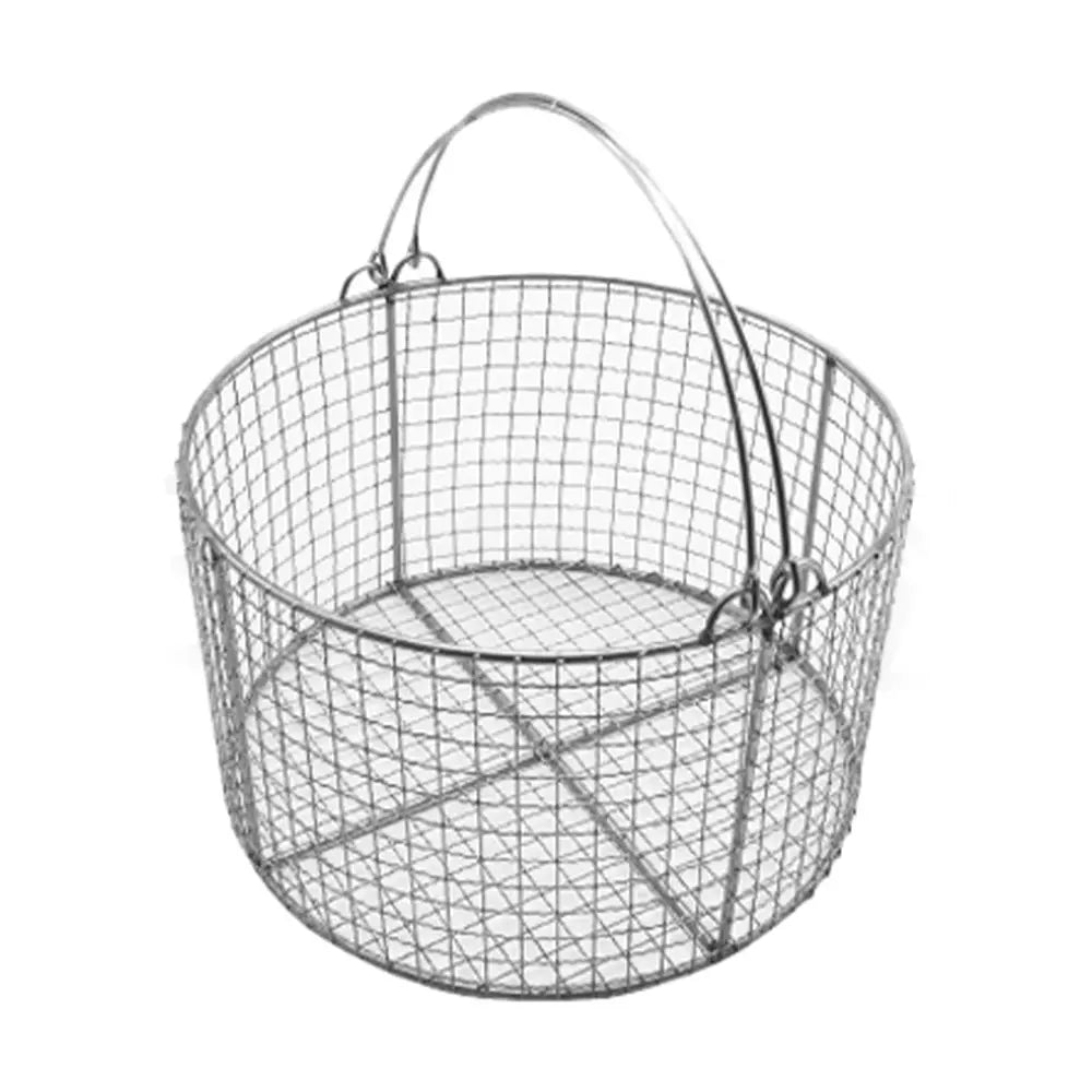 Stainless Steel Cleaning Baskets Cleaning Baskets Circular-Dia-30cm-12-in