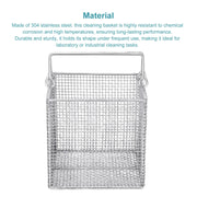 Alternative angle showing underlying build quality of StonyLab 304 Stainless Steel Cleaning Baskets for Rinsing or Storing Tubes