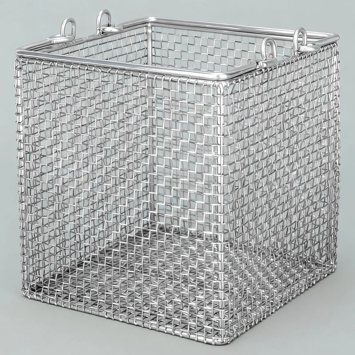 Stainless Steel Cleaning Baskets for Rinsing or Storing Tubes Lab Utensils-Washing Basket