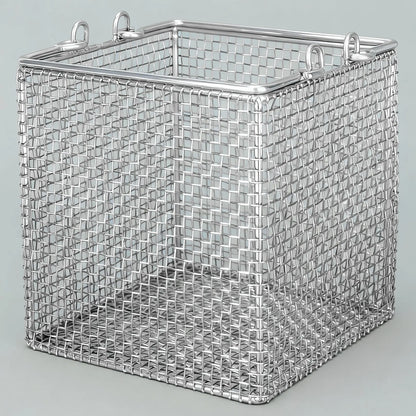 Stainless Steel Cleaning Baskets for Rinsing or Storing Tubes Lab Utensils-Washing Basket