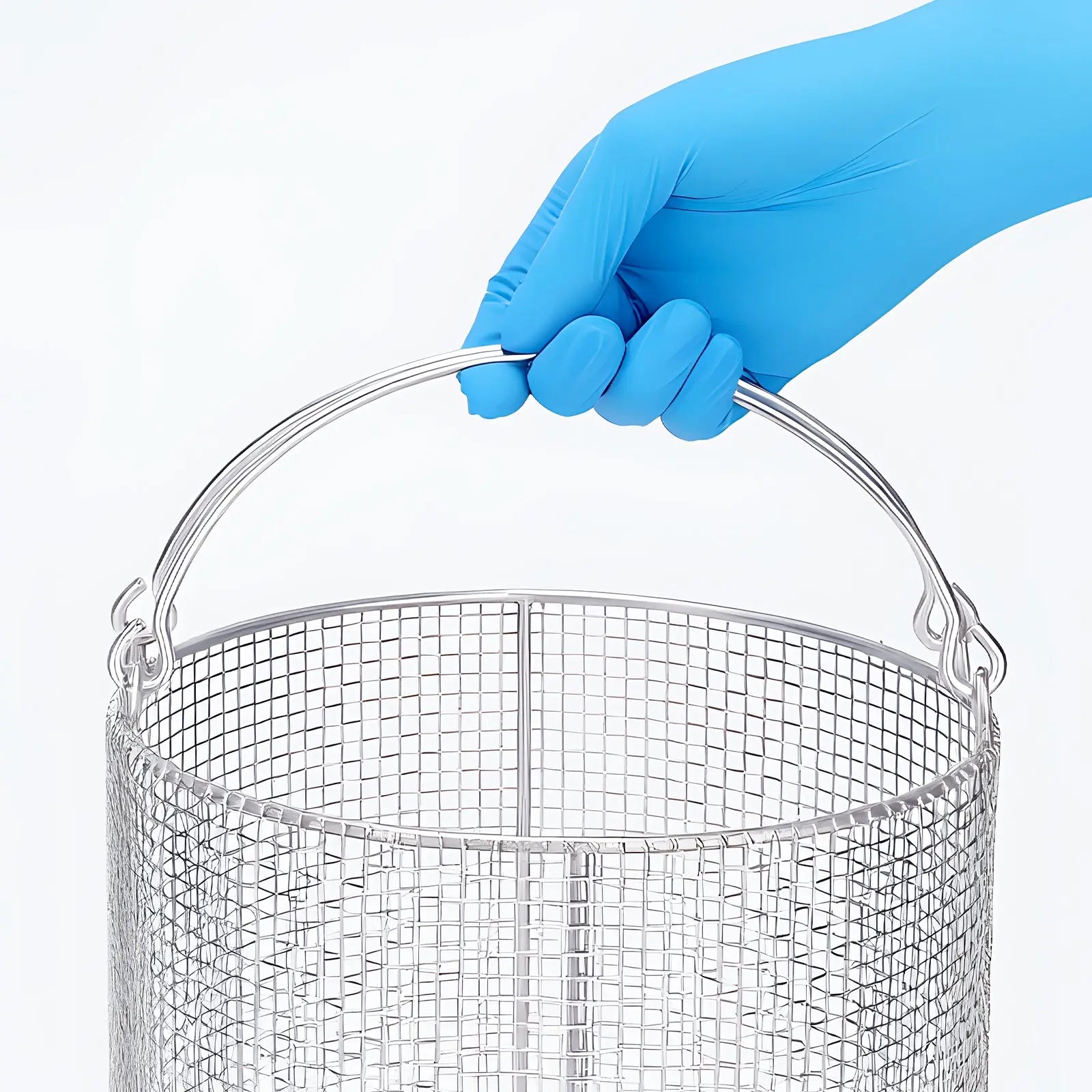 Comprehensive product view and setup components for StonyLab 304 Stainless Steel Cleaning Baskets for Rinsing or Storing Tubes