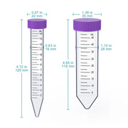 Sterile Conical Centrifuge Tubes, 15-50 ml