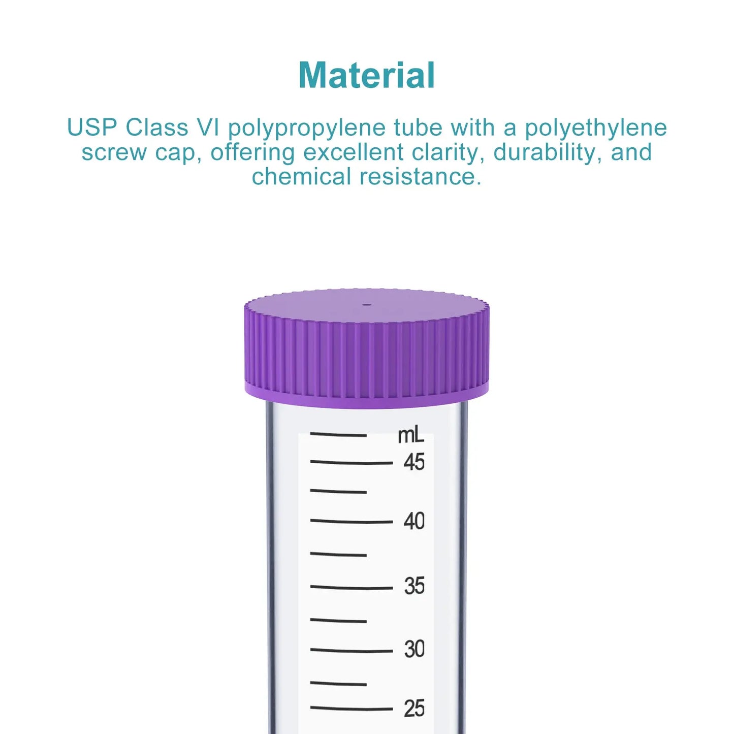 Sterile Conical Centrifuge Tubes, 15-50 ml