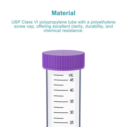Sterile Conical Centrifuge Tubes, 15-50 ml