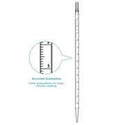 Sterile GPPS serological pipette individually wrapped 1–50 ml graduated pipette with filter plug for laboratory liquid handling StonyLab