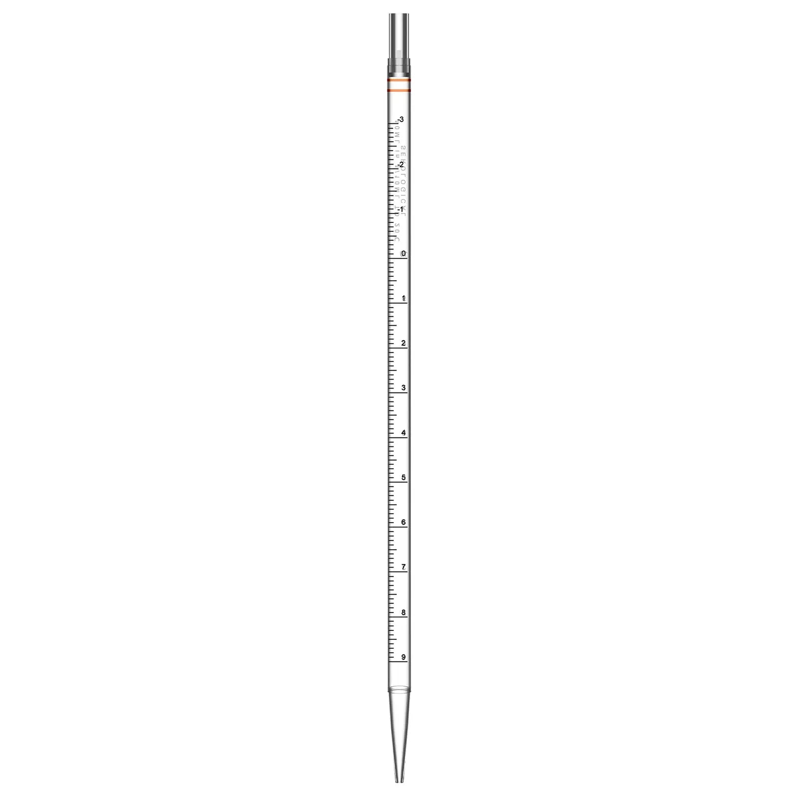 Sterile GPPS serological pipette individually wrapped 1–50 ml graduated pipette with filter plug for laboratory liquid handling StonyLab