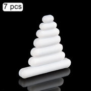 Side view and dimensional layout of the durable StonyLab Stir Bar Set