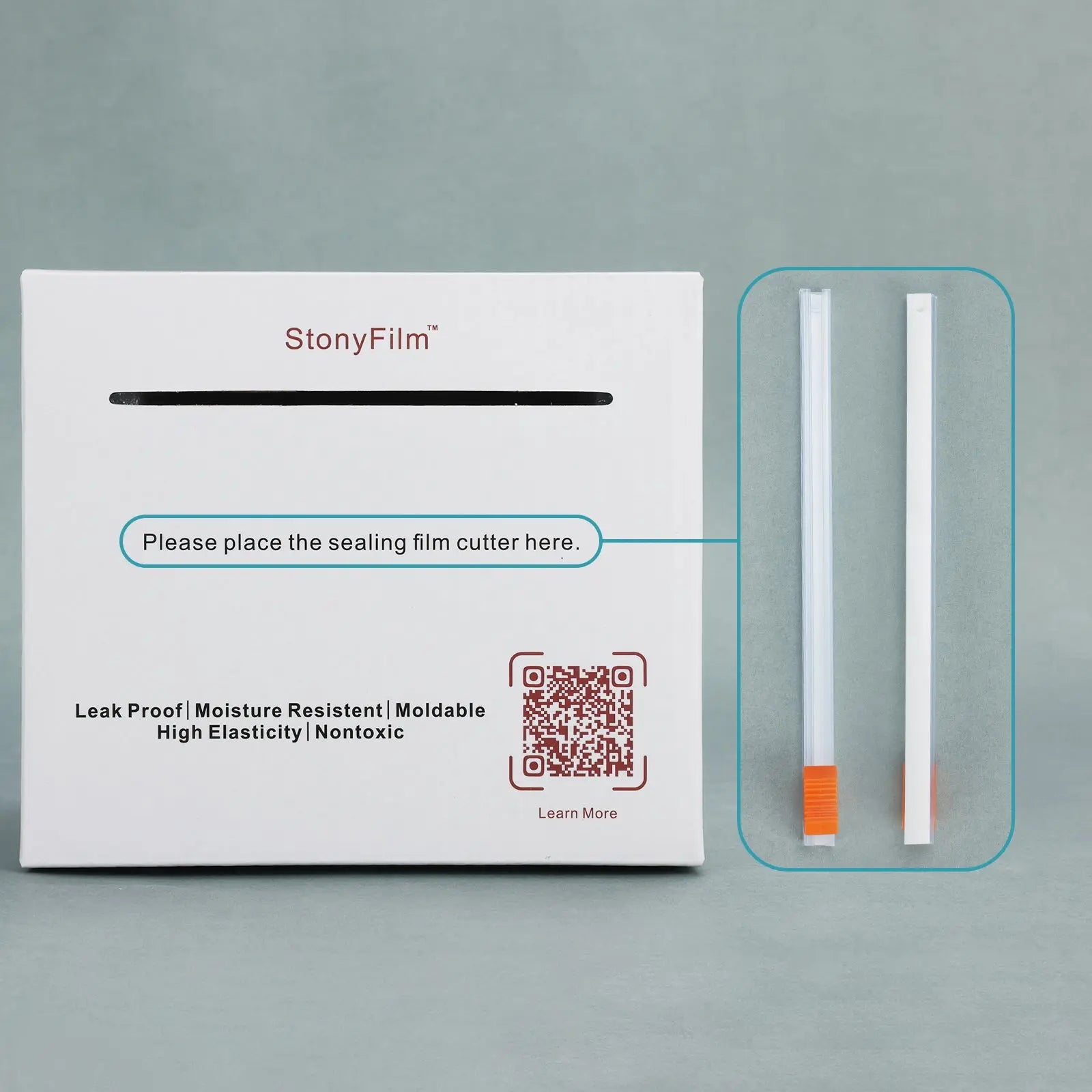 Comprehensive product view and setup components for StonyLab StonyFilm Lab Sealing Film