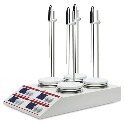 StonyLab Multi-Position Heating Magnetic Stirrer, 4×10L, 50-2000 rpm, RT+5~160°C