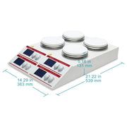 Alternative angle showing underlying build quality of StonyLab Four-Position Heating Magnetic Stirrer with Temperature Sensor