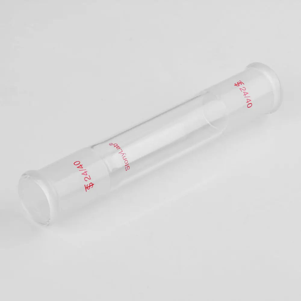 Straight Connecting Adapter, Female Joint to Female Joint, Joint: 14/20, 19/22, 24/40, Length: 30-90mm Adapters-Connecting