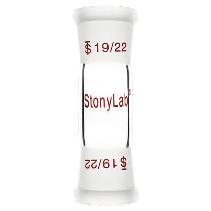 Straight Connecting Adapter, Female Joint to Female Joint, Joint: 14/20, 19/22, 24/40, Length: 30-90mm Adapters-Connecting 19/22 / 30 mm (1.18 in)