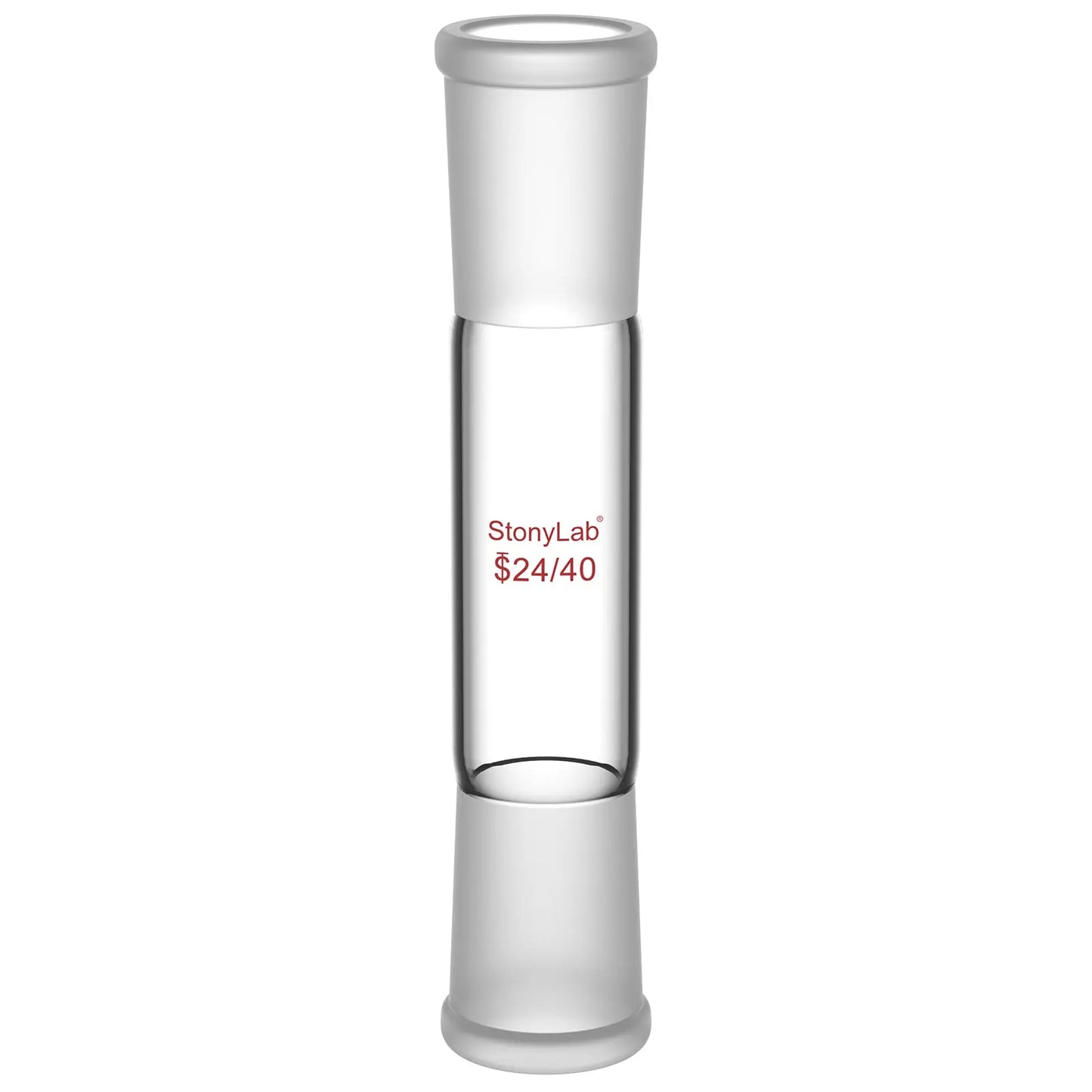Straight Connecting Adapter, Female Joint to Female Joint, Joint: 14/20, 19/22, 24/40, Length: 30-90mm Adapters-Connecting