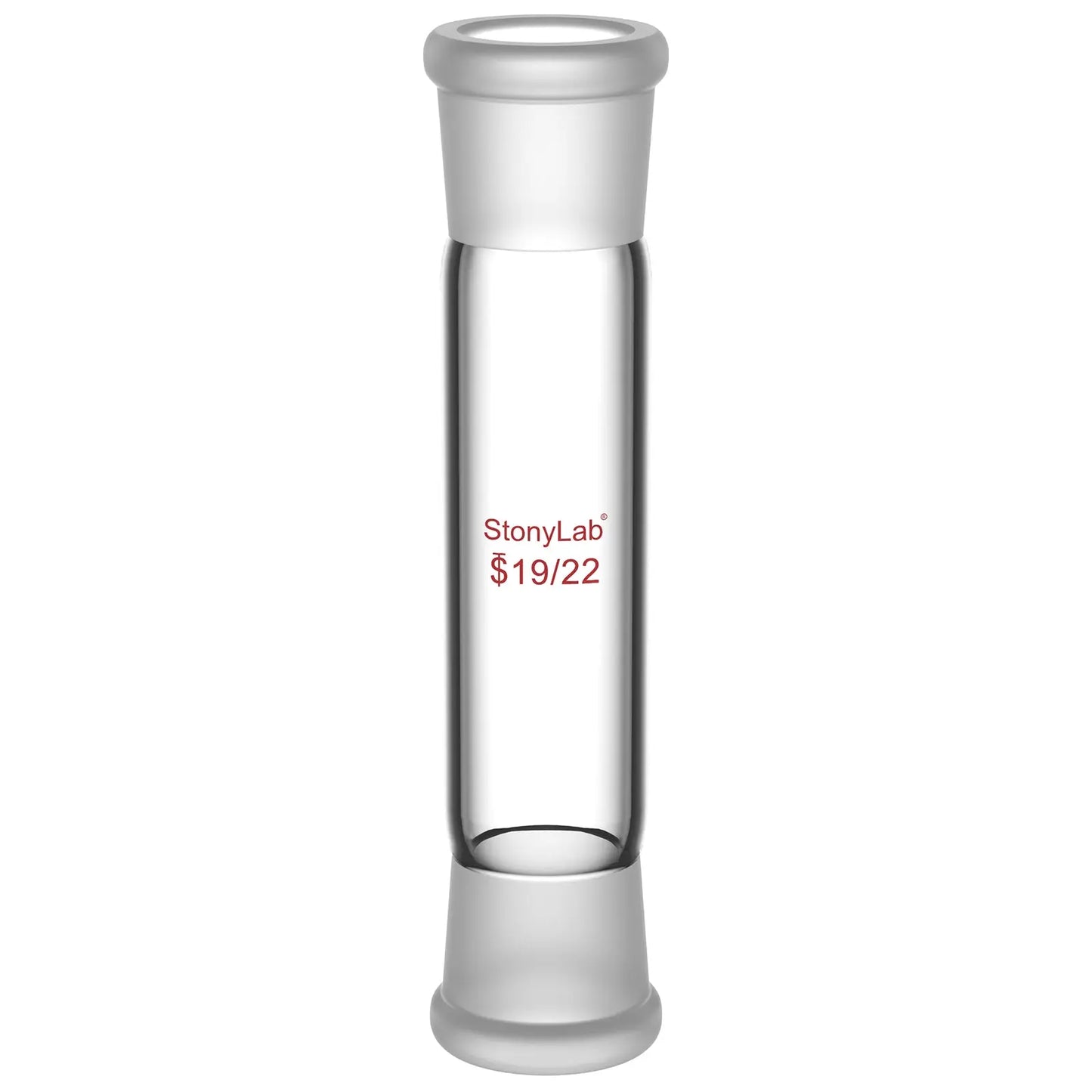 Straight Connecting Adapter, Female Joint to Female Joint, Joint: 14/20, 19/22, 24/40, Length: 30-90mm Adapters-Connecting
