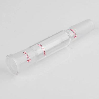 Straight Connecting Adapter, Female Joint to Male Joint, Joint: 14/20, 19/22, 24/40, Length: 30-90mm Adapters-Connecting