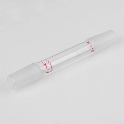 Straight Connecting Adapter, Male Joint to Male Joint, Joint: 14/20, 19/22, 24/40, Length: 30-90mm Adapters-Connecting