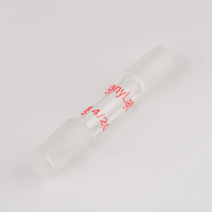 Straight Connecting Adapter, Male Joint to Male Joint, Joint: 14/20, 19/22, 24/40, Length: 30-90mm Adapters-Connecting